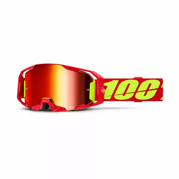 Maschera 100% Armatic Rosso Mirror Red