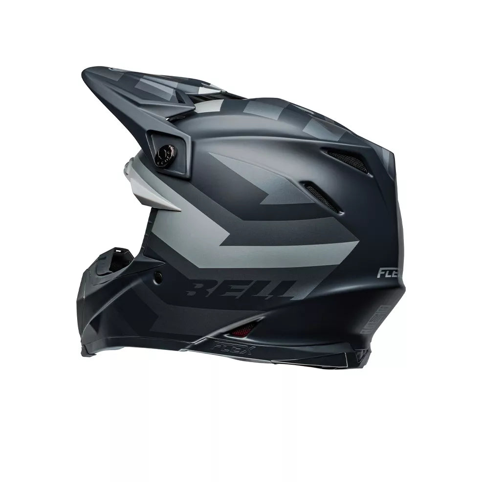 Casco Bell 9s-Flex BANSHEE NERO/ARGENTO OPACO