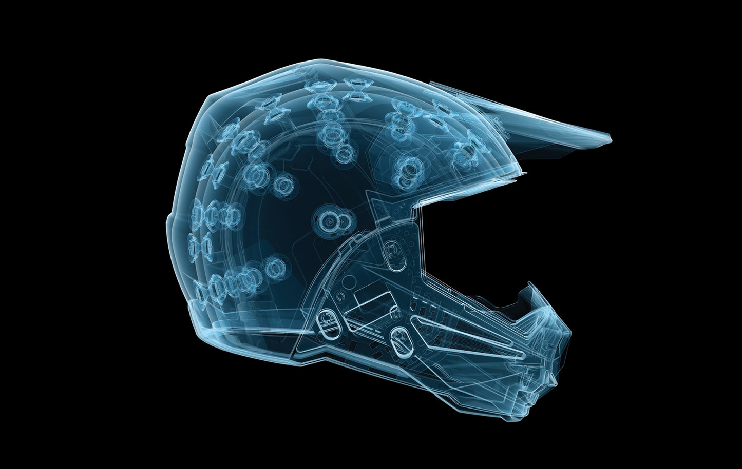 Casco 6D ATR-1 SPLIT Neon Verde Opaco