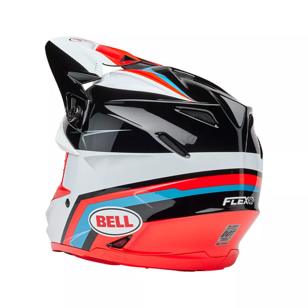 Casco Bell 9s-Flex MERCHANT ROSSO/NERO