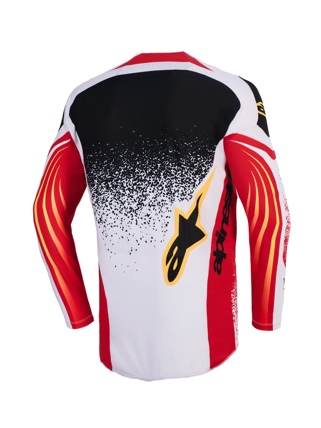Maglia Alpinestars Techstar Nomur Nero, Grigio, Rosso