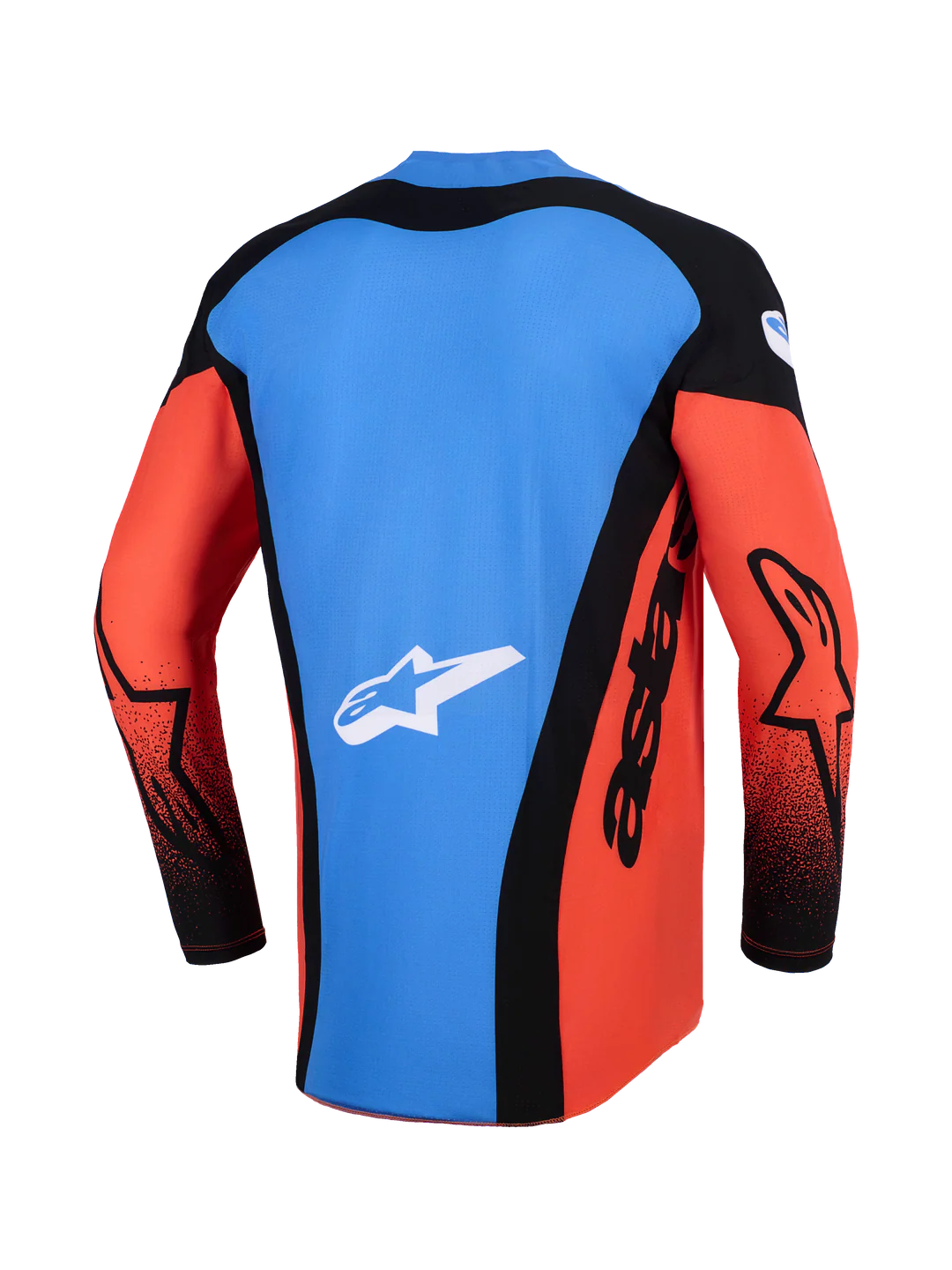 Maglia Alpinestars Techstar Knif Nero, Blu, Arancione