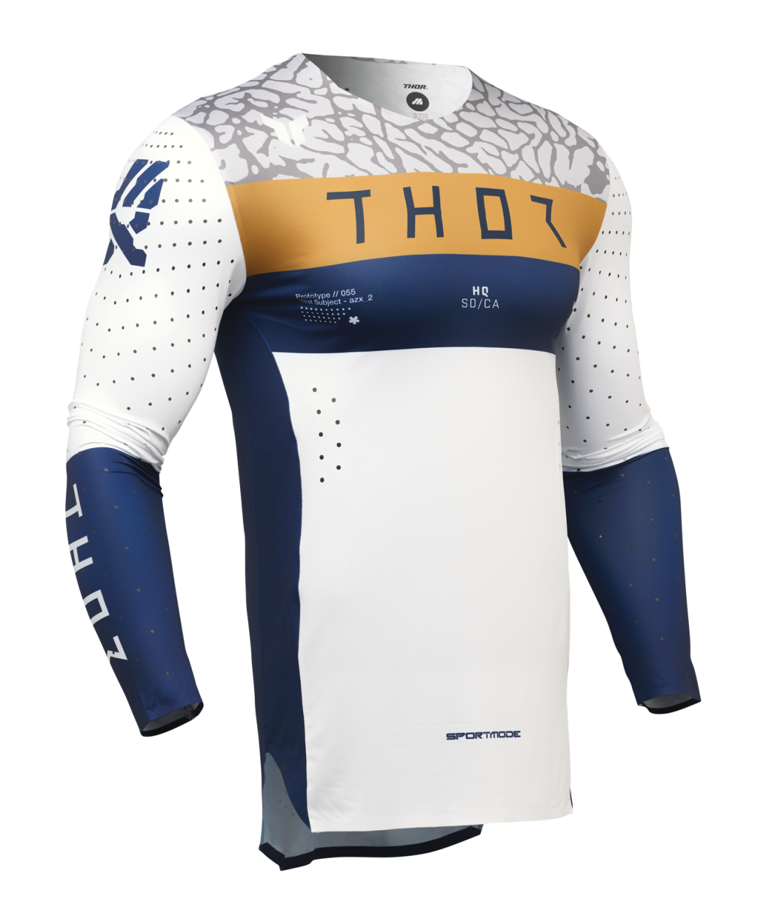Maglia Thor Sportmode Bianco e Blu