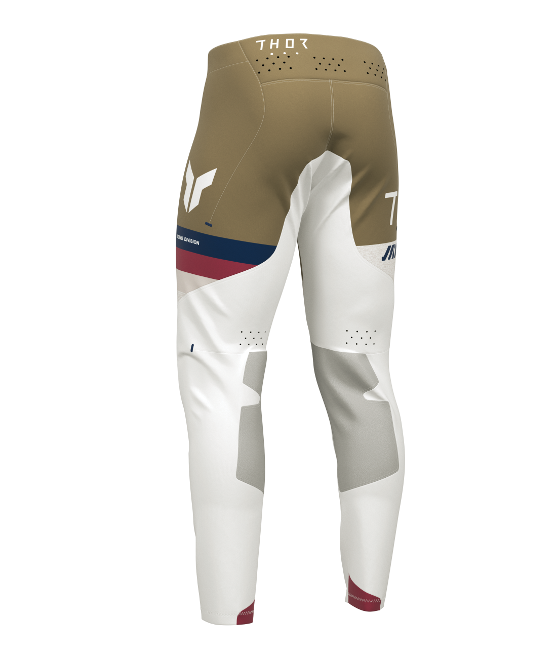 Pantaloni Thor Sportmode League Bianco Marrone Chiaro