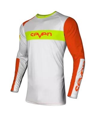 Maglia Seven Vox Bianca Arancio