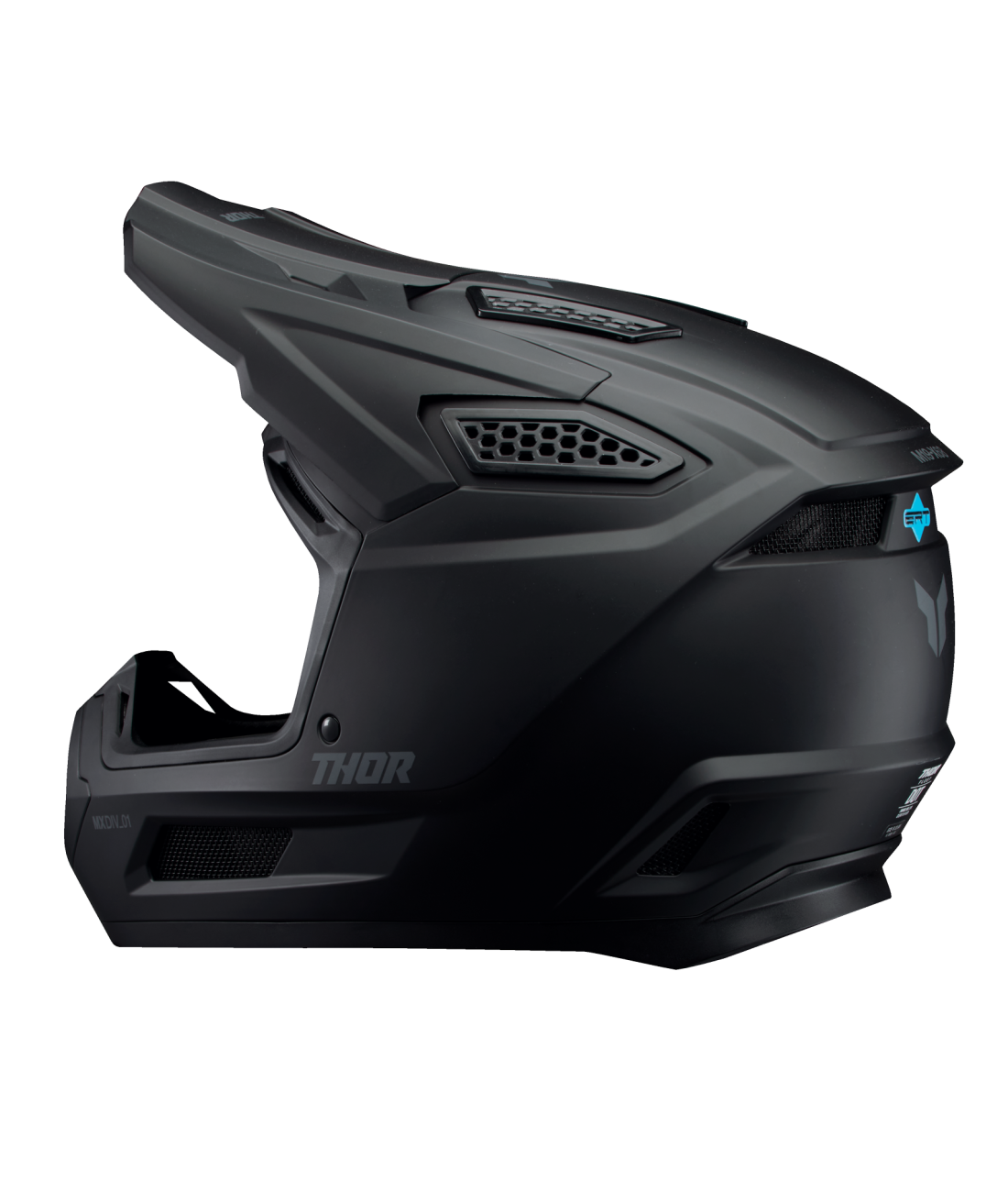 Casco Thor Fleet Nero Opaco
