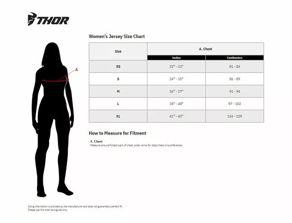 Maglia Thor Woman Pulse REV Nera e Blu