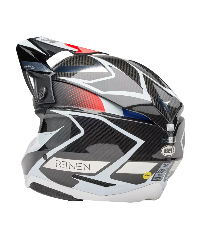Casco Bell Moto-10 Spherical 2025 Nero Bianco