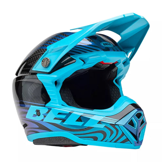 Casco Bell Moto-10 Spherical 2025 Blu