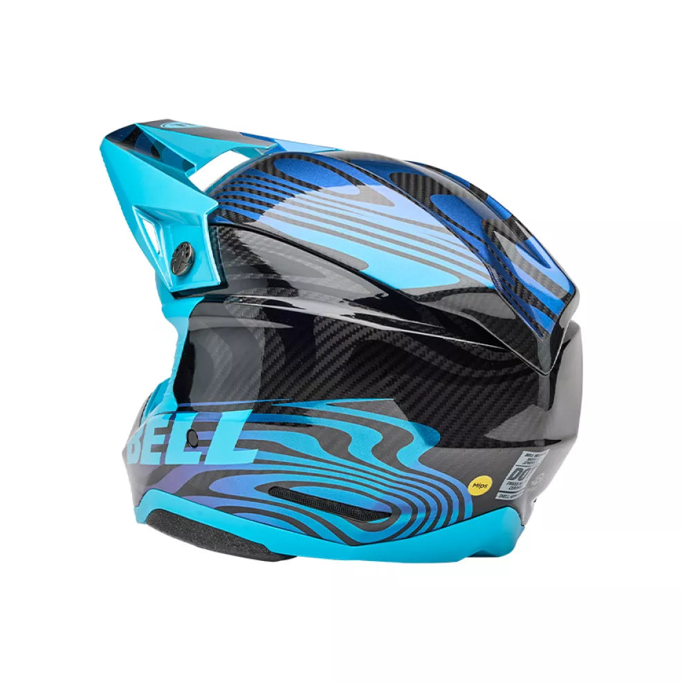 Casco Bell Moto-10 Spherical 2025 Blu