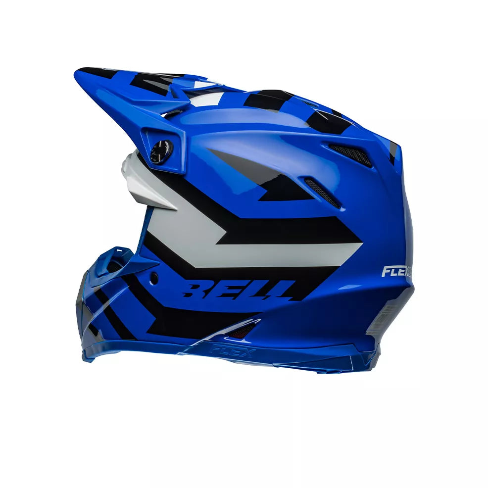 Casco Bell 9s-Flex BANSHEE BLU/BIANCO