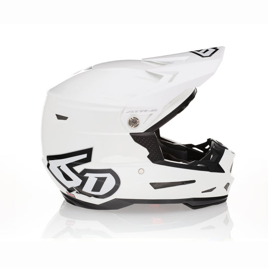 Casco 6D ATR-2  SOLID Bianco