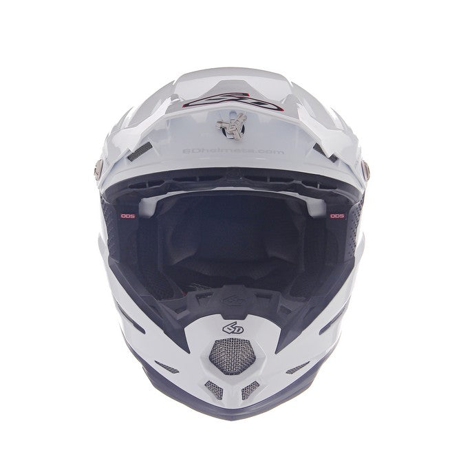 Casco 6D ATR-2  SOLID Bianco