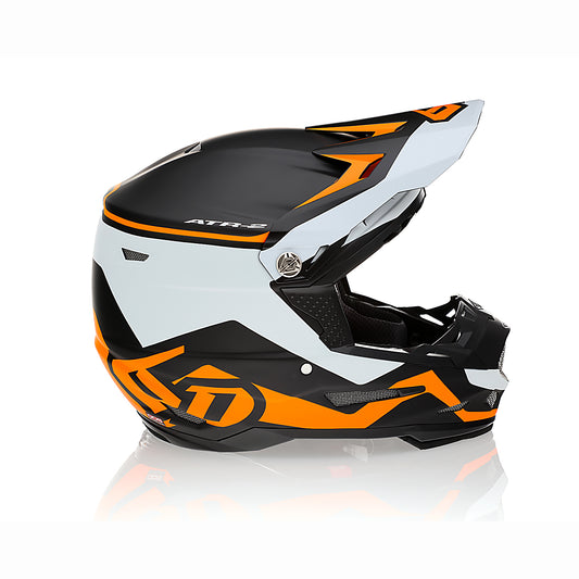 Casco 6D ATR-2 DRIVE NEON Arancione Opaco
