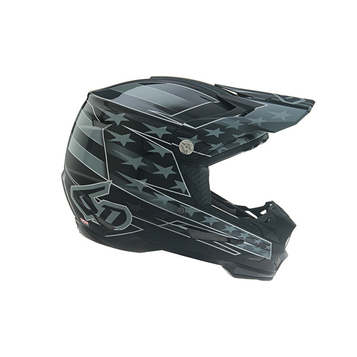 Casco 6D ATR-2 Super Patriot Nero Opaco