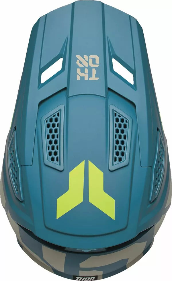 Casco Thor Fleet Forge Blu Opaco