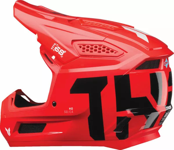 Casco Thor Fleet Forge Rosso Opaco