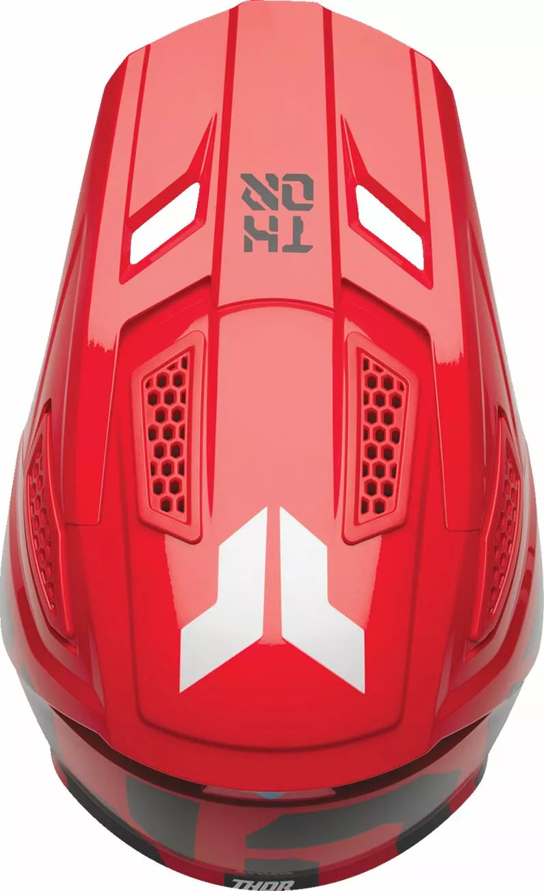 Casco Thor Fleet Forge Rosso Opaco