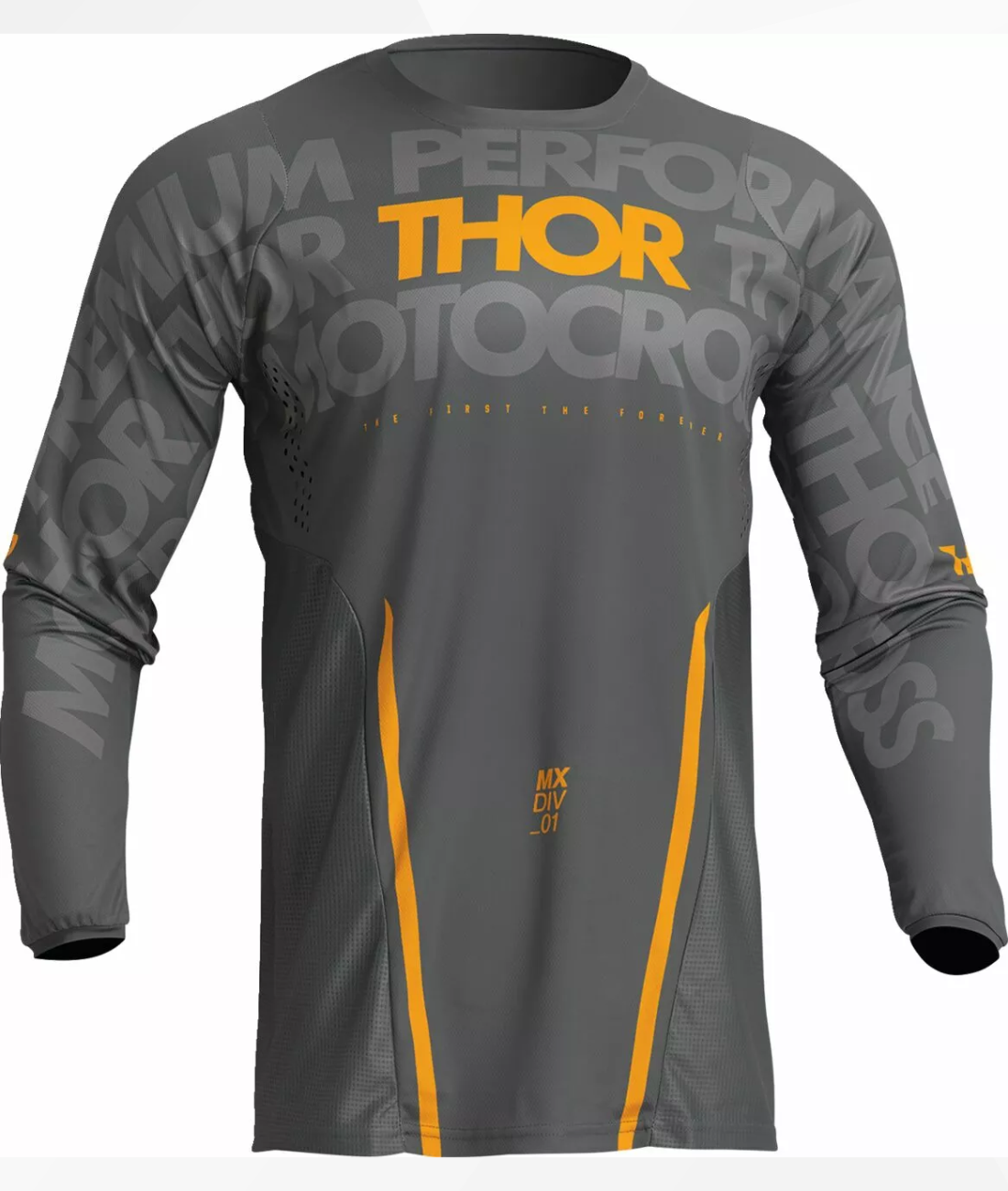 Maglia Thor Pulse Mono Arancio e Grigio