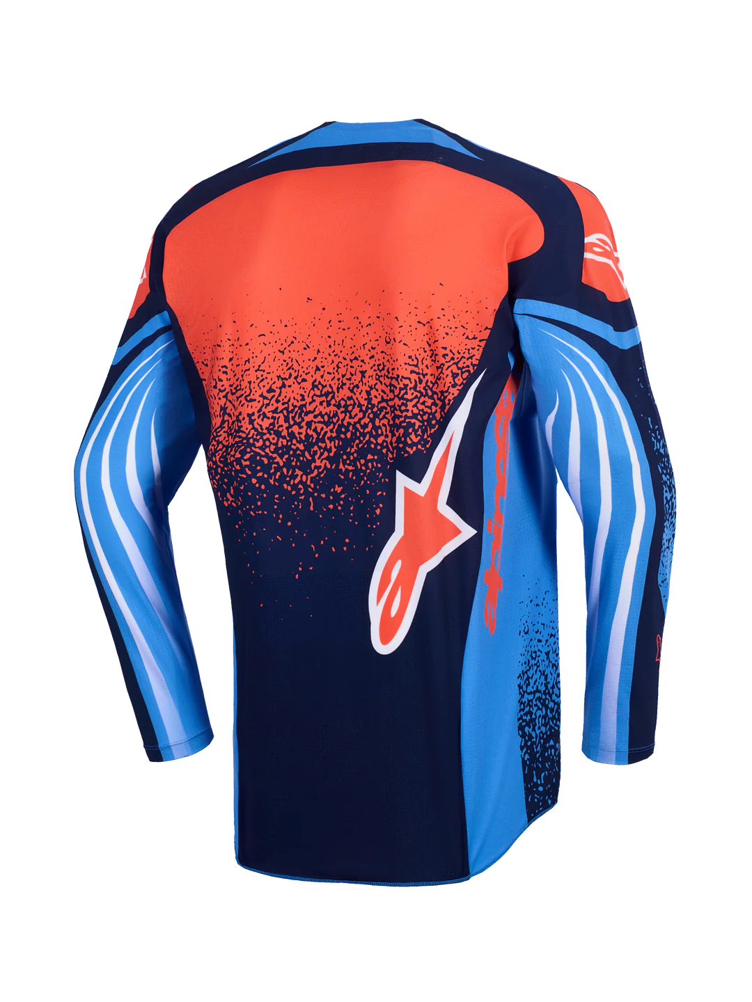 Maglia Alpinestars Techstar Nomur Blu, Arancione, Blu marino