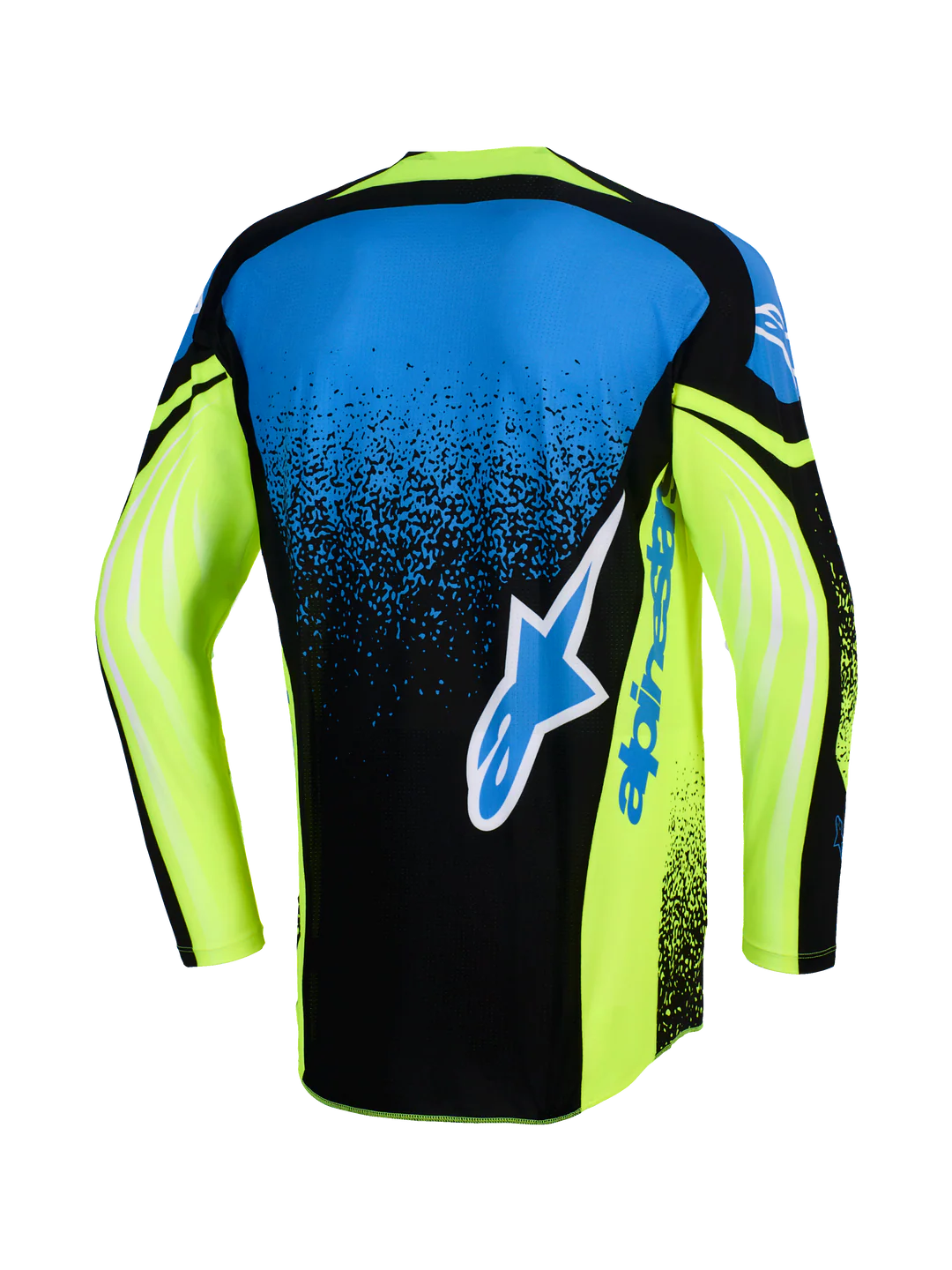 Maglia Alpinestars Techstar Nomur Blu, Giallo, Blu marino