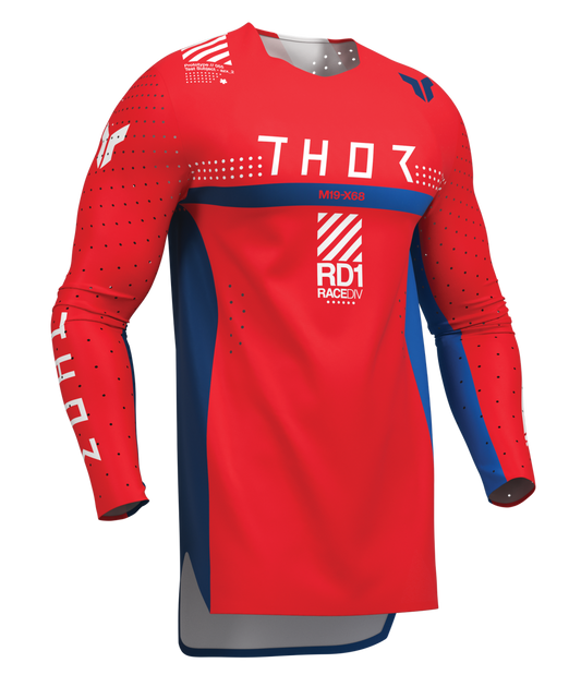 Maglia Thor Sportmode Synth Rossa