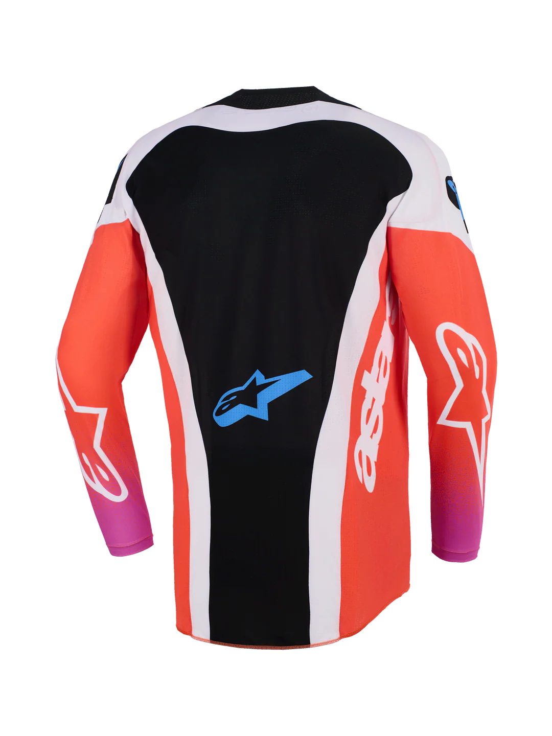 Maglia Alpinestars Techstar Knif Nero, Grigio, Arancione