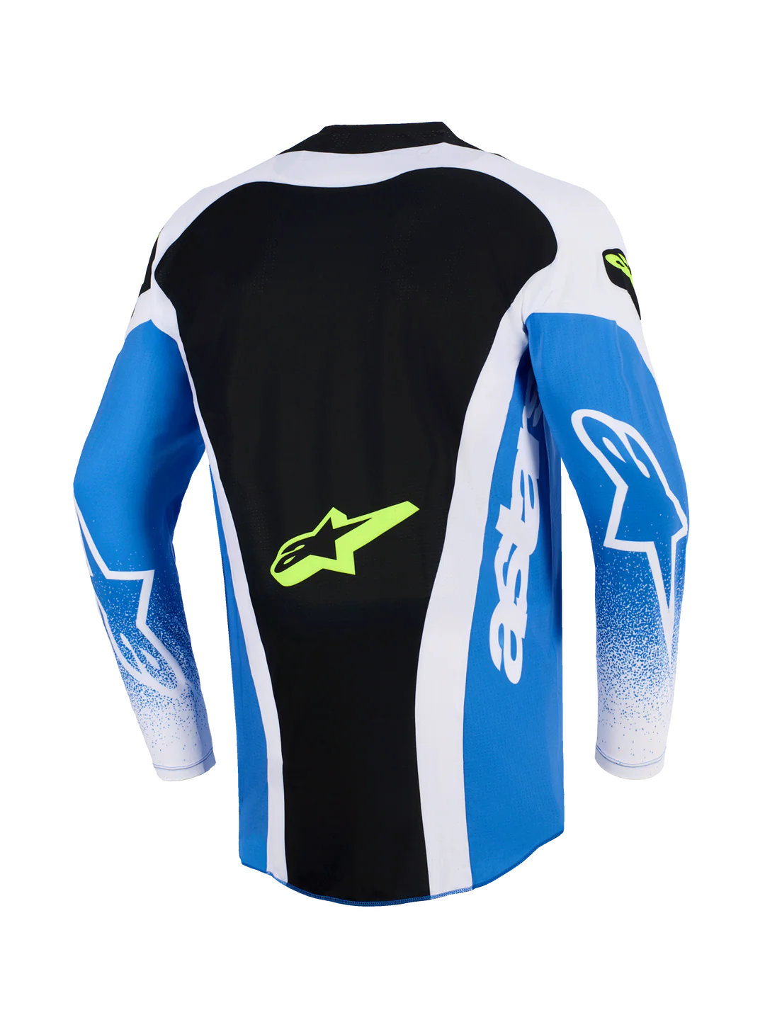 Maglia Alpinestars Techstar Knif Nero, Blu, Giallo