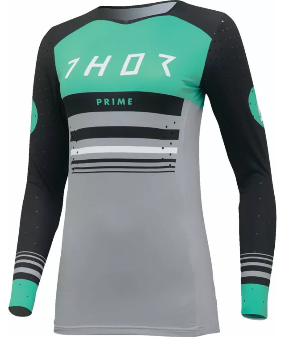 Maglia Thor Woman Prime Blaze Nero e Verde