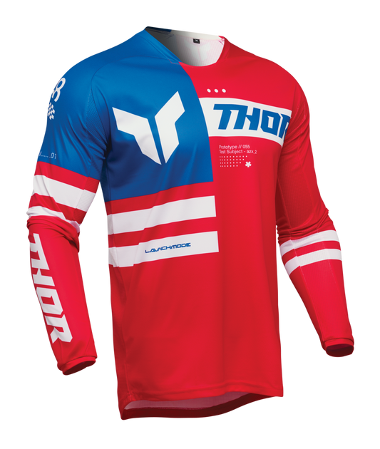 Maglia Thor Patriot Launchmode Rosso e Blu