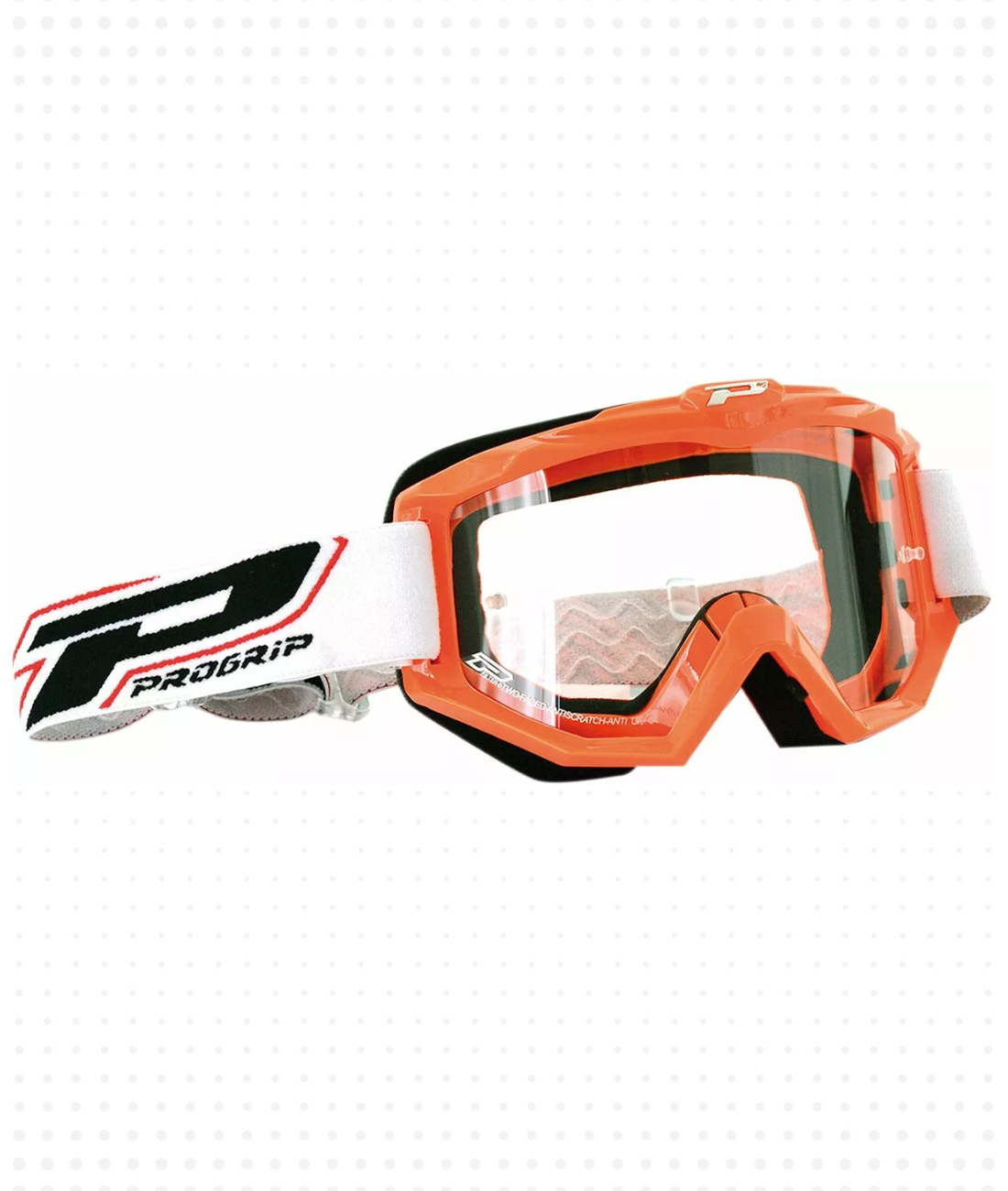 Maschera Pro Grip Raceline 3201 Atzaki Arancione