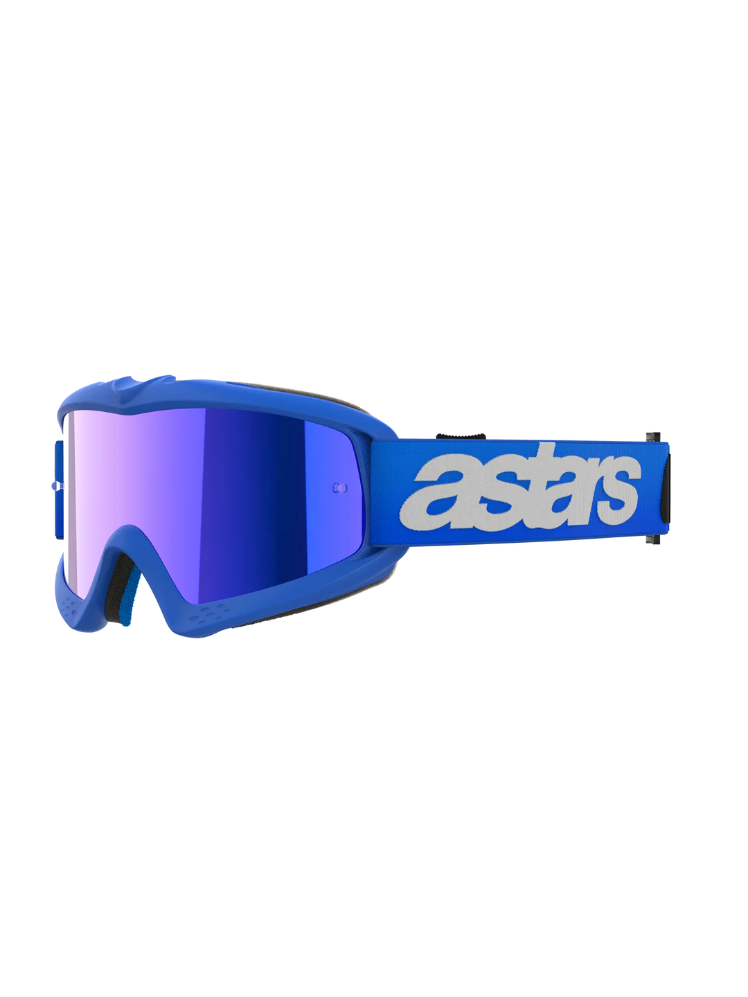 Maschera Alpinestars Bambini Vision Blaze Blu Mirror Blu