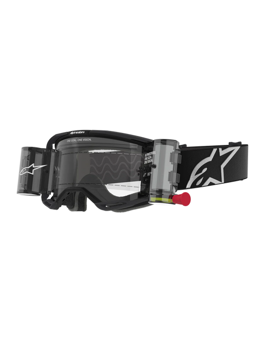 Maschera Alpinestars Vision 8 Corp Roll Off Nera