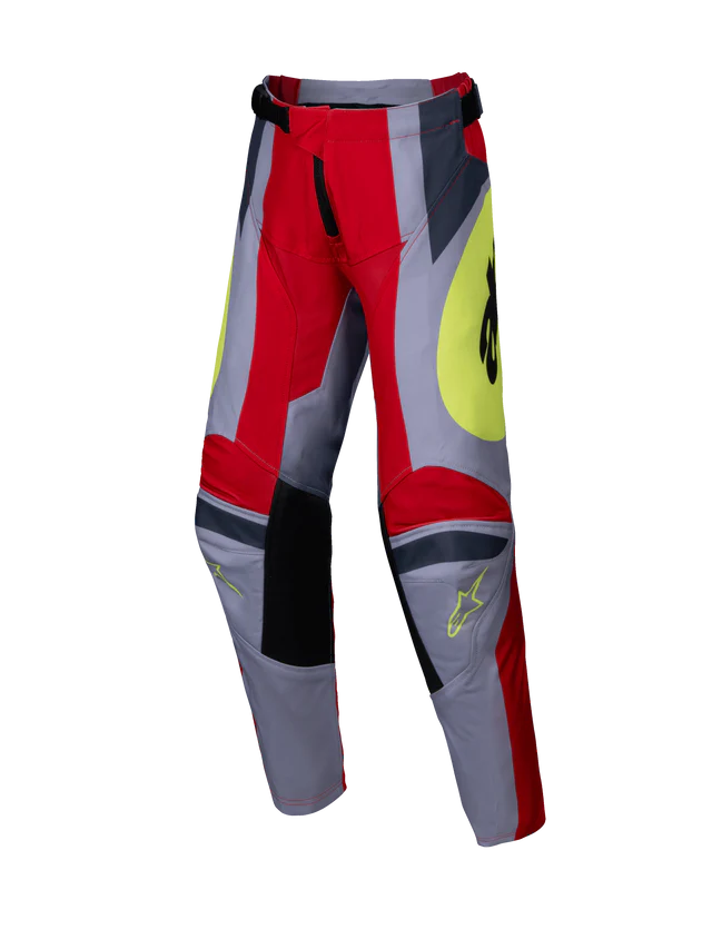 Pantalone Alpinestars Racer Melt Rosso e Grigio