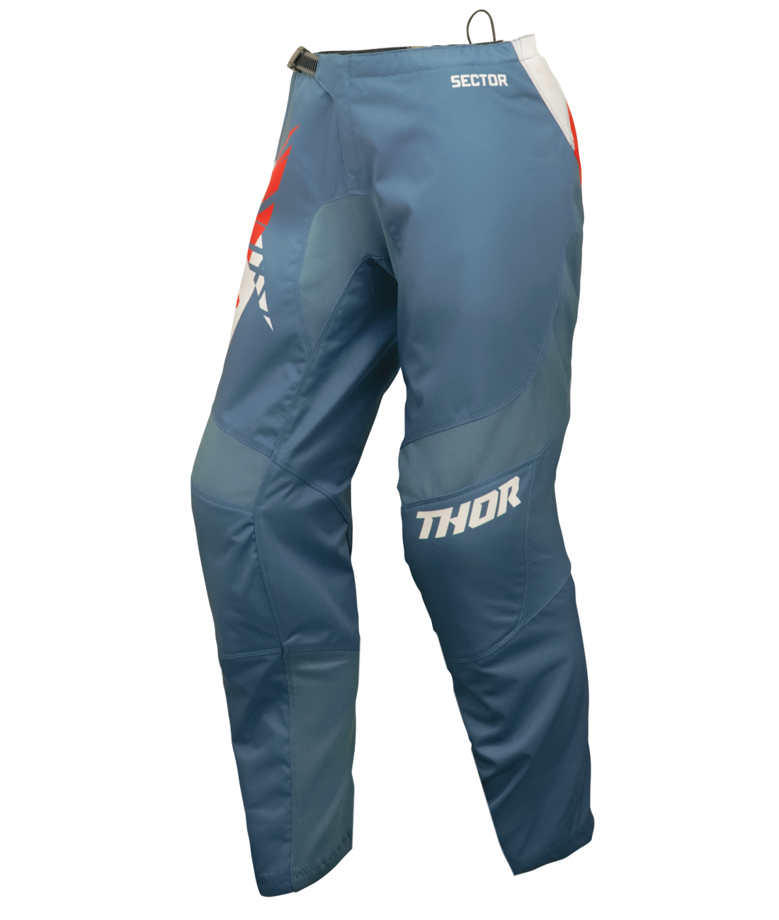 Pantalone Thor Woman Sector Split Blu e Bianco