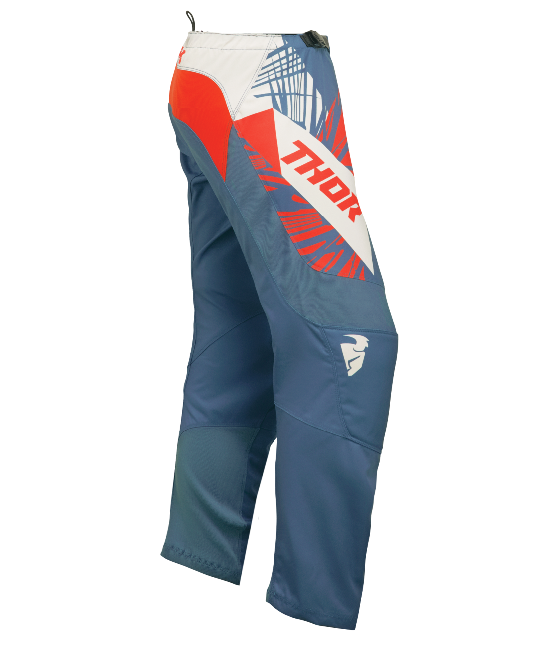 Pantalone Thor Woman Sector Split Blu e Bianco