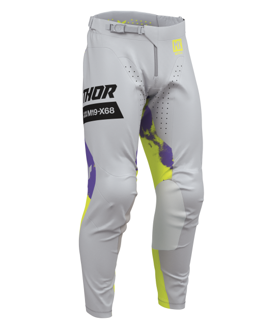 Pantaloni Thor Launchmode Bleach Grigio Lime