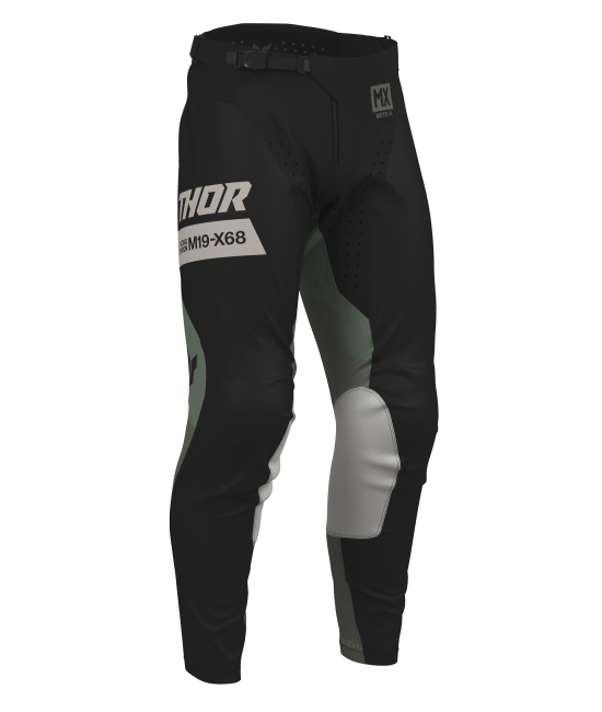 Pantaloni Thor Launchmode Bleach Verde Mimetico Nero