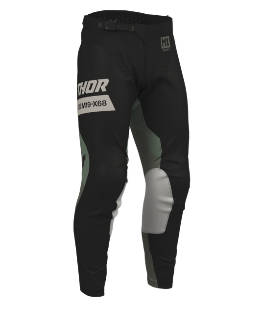 Pantaloni Thor Launchmode Bleach Verde Mimetico Nero