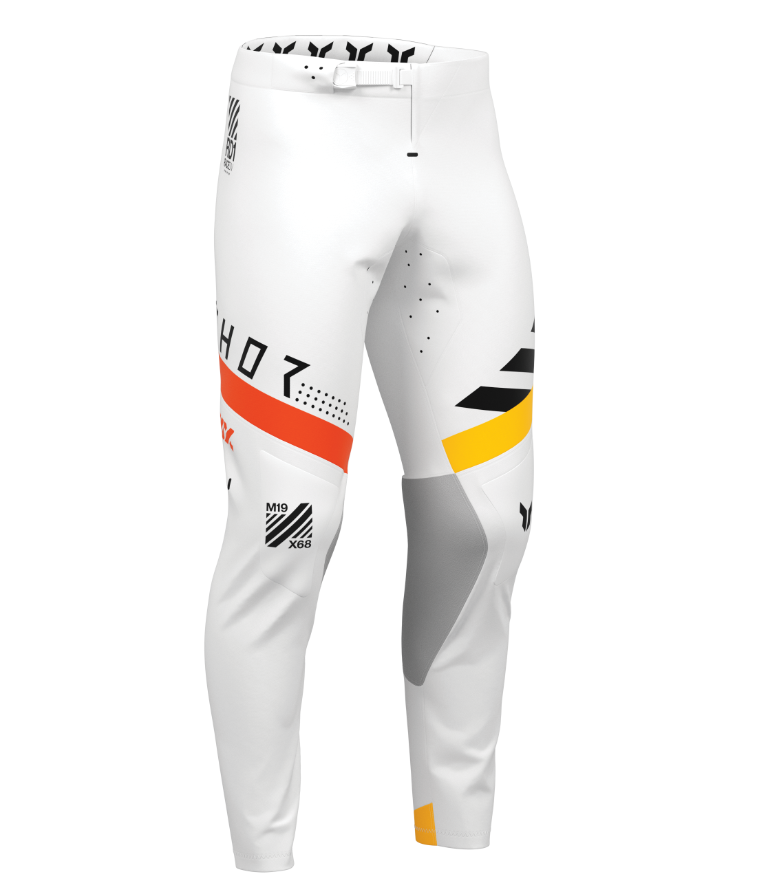 Pantaloni Thor Sportmode Synth Giallo Bianco