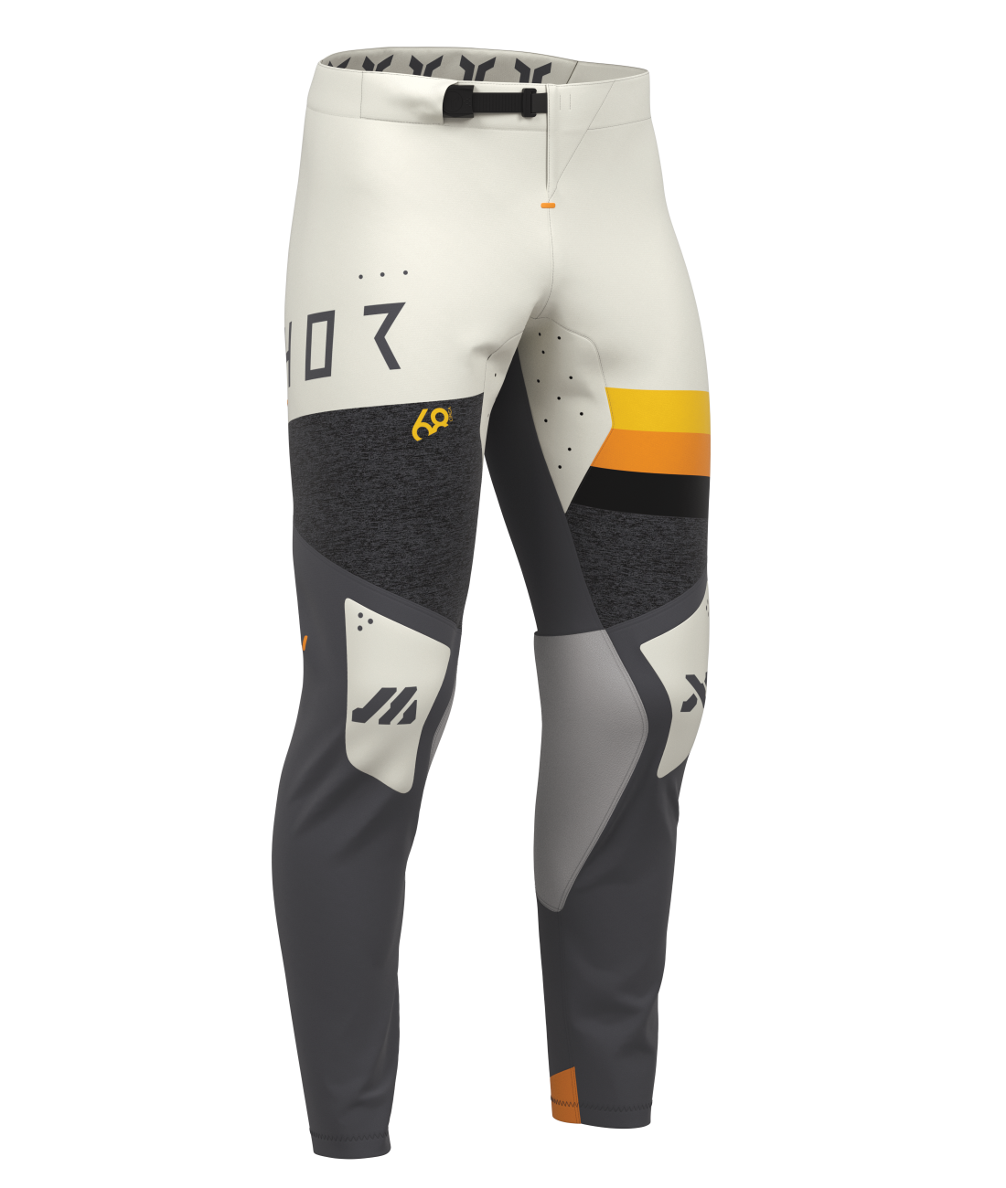 Pantaloni Thor Sportmode League Giallo Arancione
