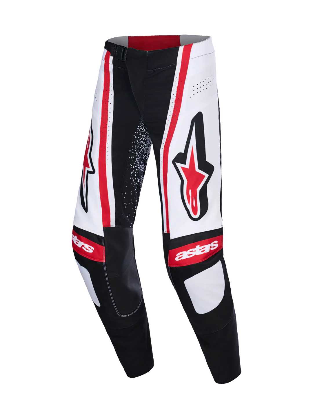 Pantaloni Alpinestars Techstar Nomur Bianco, Rosso, Nero