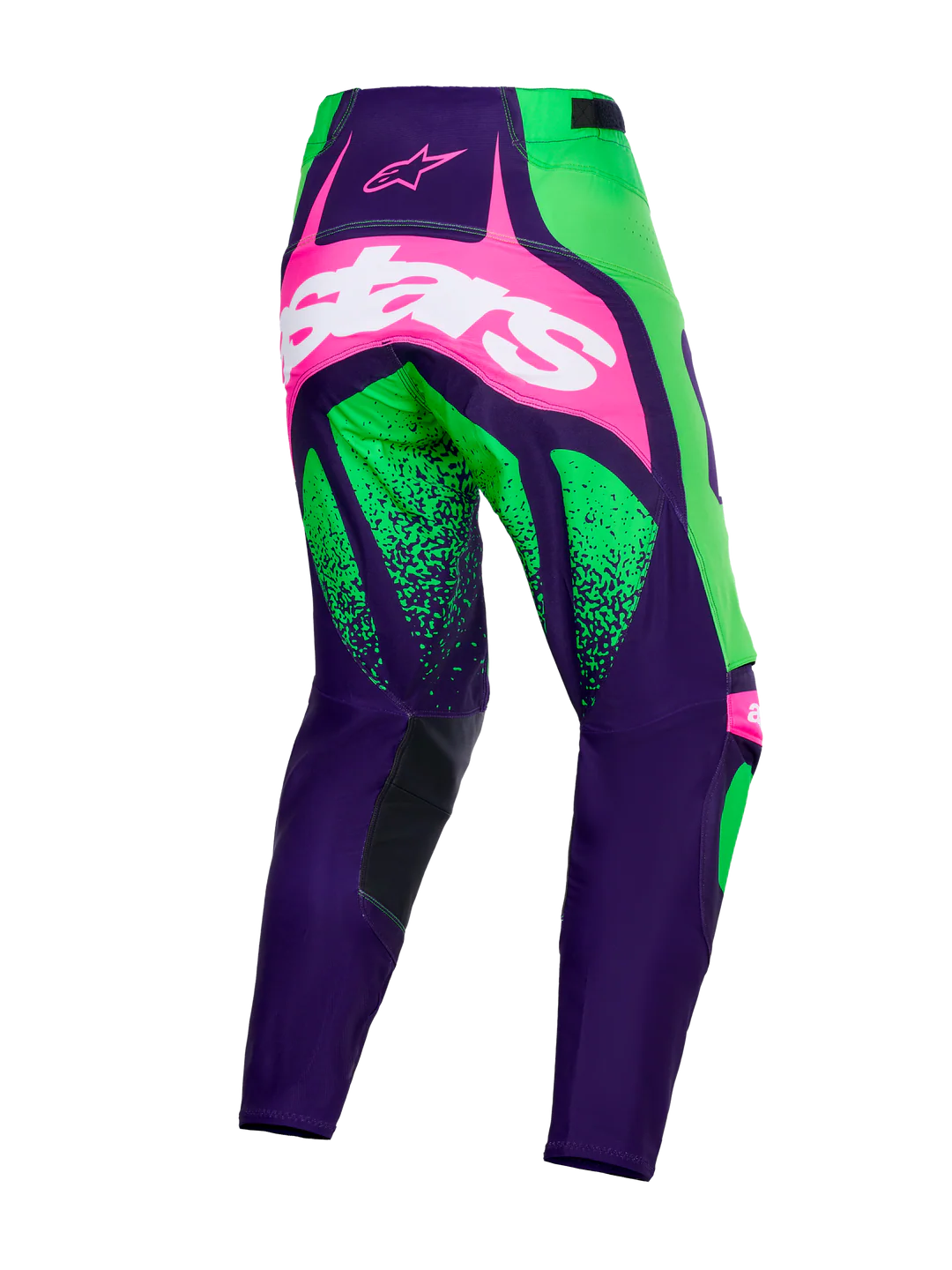 Pantaloni Alpinestars Techstar Nomur Bianco, Rosso, Viola