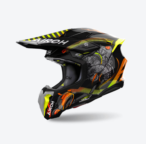 Casco Airoh TWIST 3 TOXIC
