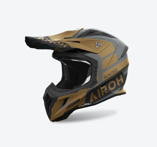 Casco Airoh AVIATOR ACE 2 SAKE Oro Opaco