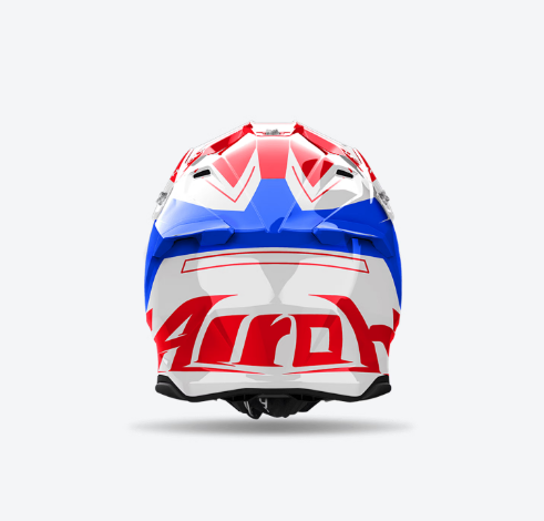 Casco Airoh TWIST 3 DIZZY Blu/Rosso