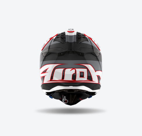 Casco Airoh AVIATOR 3 MONARCH Rosso/Grigio