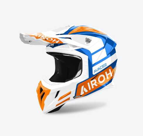 Casco Airoh AVIATOR ACE 2 SAKE Arancione Lucido