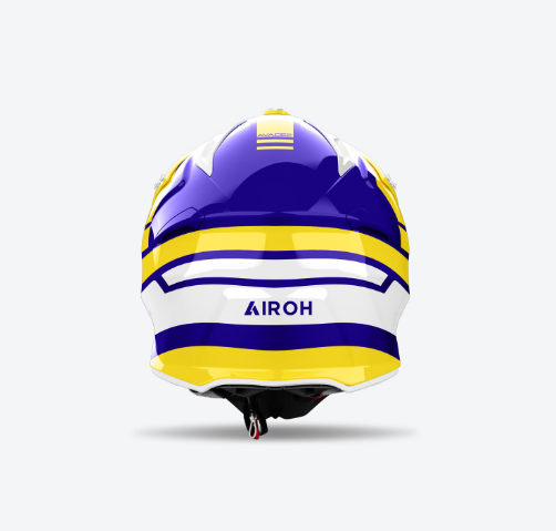 Casco Airoh AVIATOR ACE 2 SAKE Giallo Lucido
