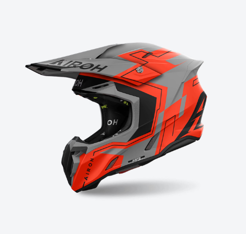 Casco Airoh TWIST 3 DIZZY Arancione Fluo Opaco